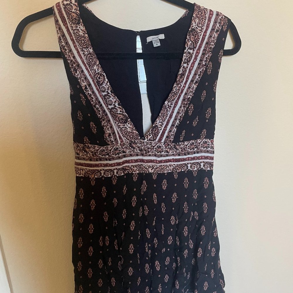 Boho Style, Paisley Sleeveless Romper